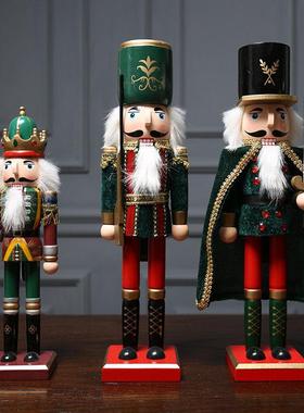 胡桃夹子木偶英国士兵摆件儿童房间卧室酒柜装饰品家居小摆设创意