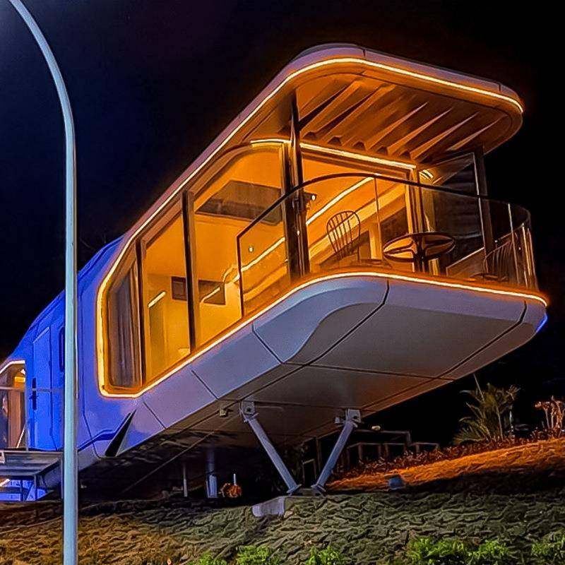 融捷集装箱房房景区别墅露营胶囊屋太空舱工厂可移动镀锌钢房屋,淘宝优惠券,粉丝福利购,淘宝优惠卷