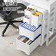 Drawer storage cabinet Office A4 file storage cabinet household table multi-layer movable installation cabinet