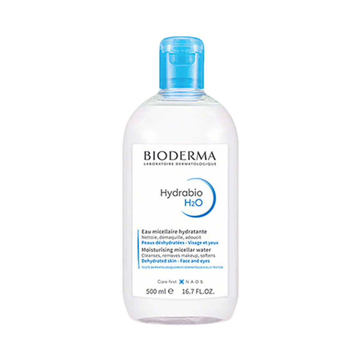 Bioderma/贝德玛卸妆水润妍小蓝水500ml滋润保湿洁肤液温和清洁