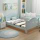 Children's furniture solid wood children's bed single 1.5 m 1.2 m boy and girl cartoon splicing bed environmentally friendly princess bed