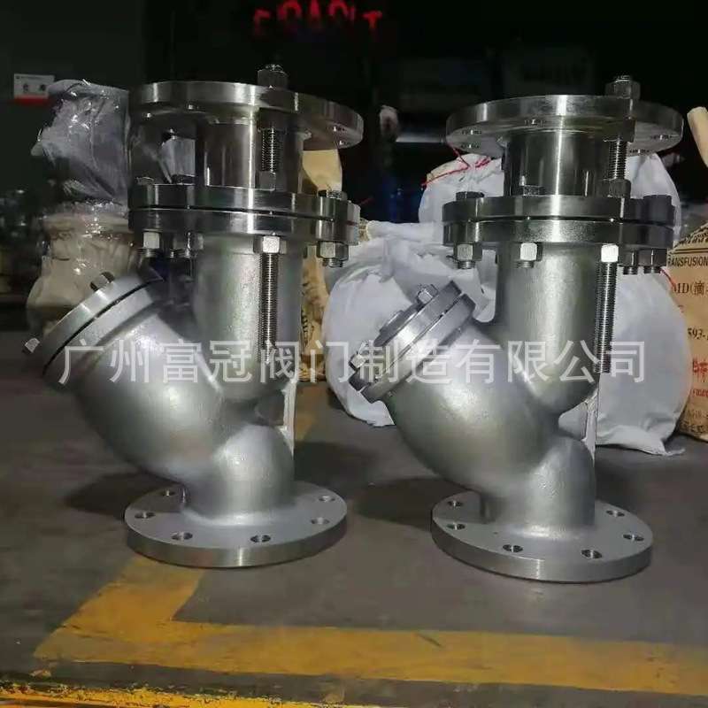 304不锈钢拉杆式Y型伸缩过滤器 YSTF-16P法兰限位过滤器 SGL41W - 图3