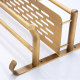 All copper antique European double-layer bathroom storage rack Bathroom A room towel rack Cosmetic storage rack Wall-mounted without punching