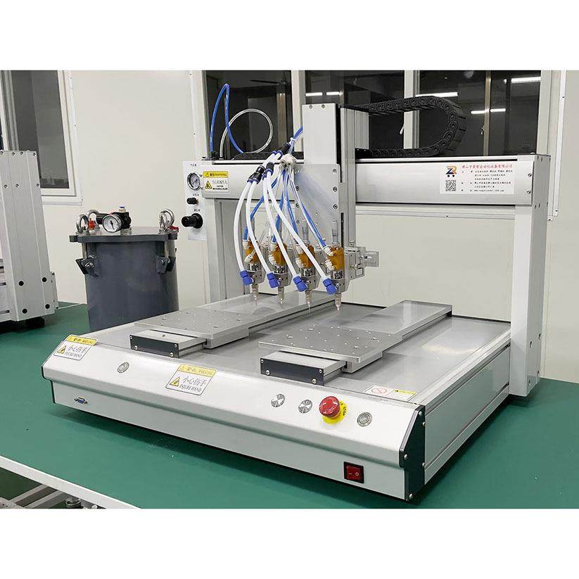 佛山厂家多头全自动双工位点胶机平板灯电器硅胶密封胶打胶机,淘宝优惠券,粉丝福利购,淘宝优惠卷