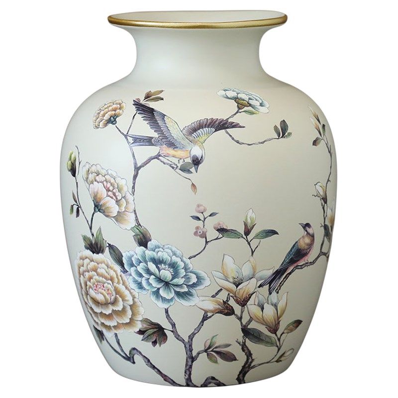 美式陶瓷花瓶新中式餐桌玄关茶几摆件现代简约欧式法式创意工艺品,淘宝优惠券,粉丝福利购,淘宝优惠卷
