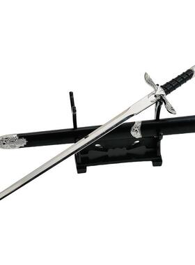 刺客信条游戏周边武器模型阿尔泰之剑22CM带鞘全金属兵器摆件