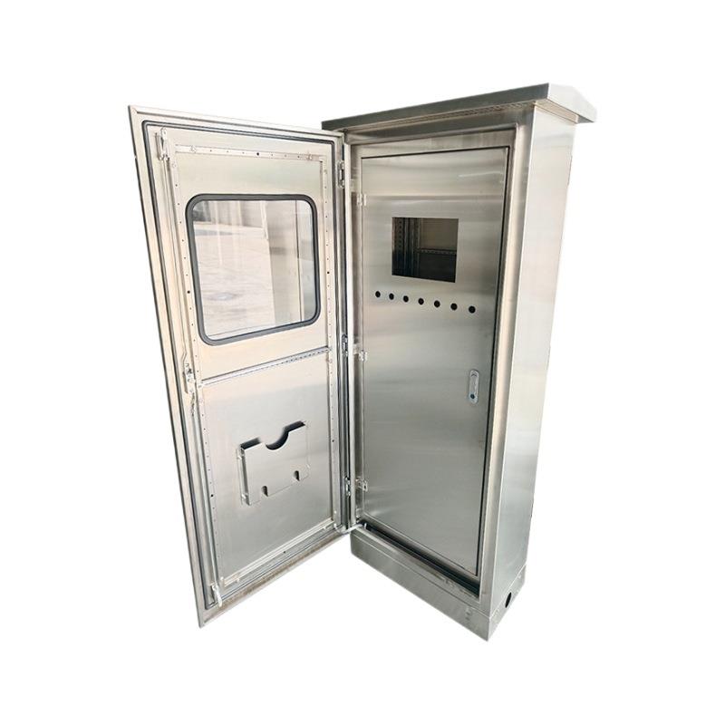 Stainless steel control cabinet shell sheet metal processing Precision sheet metal cabinet processing Power distribution cabinet sheet metal processing