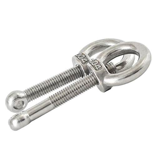 304不锈钢活节螺栓+吊环螺母 活节螺丝 吊母GB798M5M6M8M10M12M14 - 图1