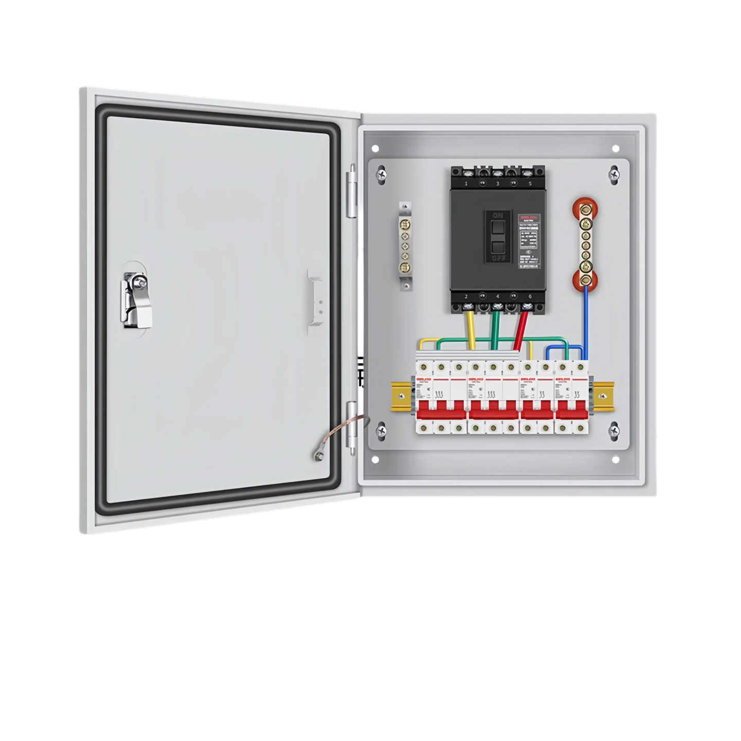 低压成套三相四线配电箱家用明暗装电表照明开关箱定制户外防雨箱,淘宝优惠券,粉丝福利购,淘宝优惠卷