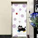Creative black cat elevator door sticker decorative cartoon sticker