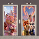 Zootopia entrance elevator door high-end decoration
