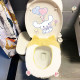 Internet celebrity creative cute bathroom waterproof toilet seat sticker