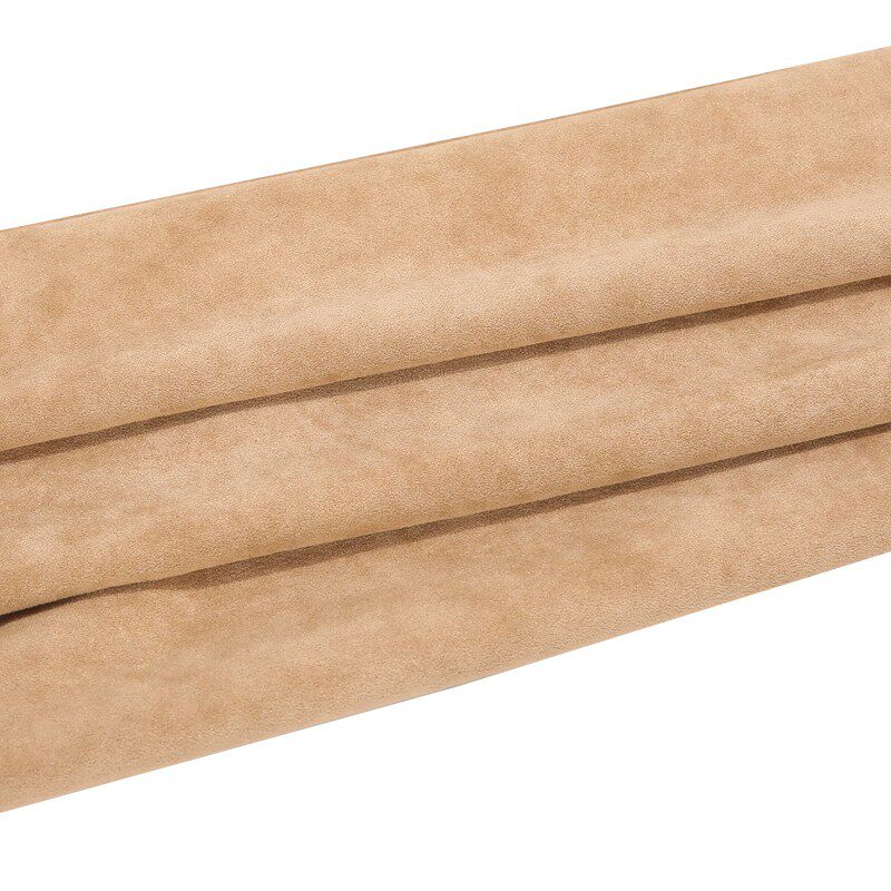 新款汽车内饰绒面超纤仿鹿皮绒翻毛皮车顶棚座椅皮革面料车饰装饰 - 图3