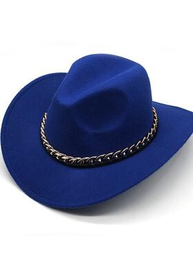 西部牛仔帽 men and women's hat western cowboy jazz sun hat