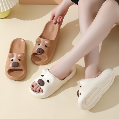 拖鞋女夏季卡通居家软底舒适