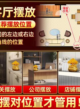 纯铜聚宝盆纯黄铜摆件招聚实心客玄关财办公室装饰黄铜米缸存钱罐