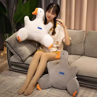 毛绒玩具靠枕窗枕头可爱坐垫垫沙发大号抱枕公仔床头靠背