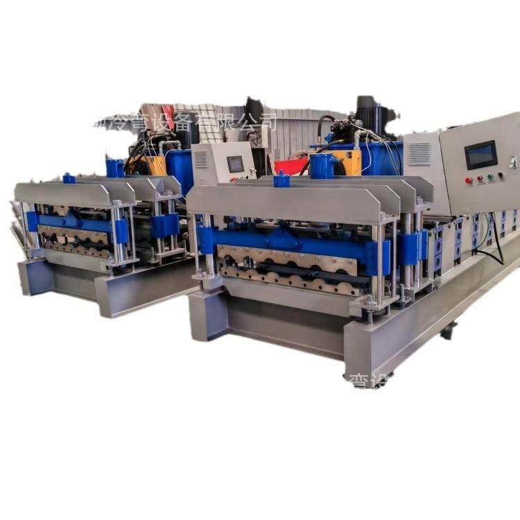 新型仿树脂琉璃瓦压瓦机伞齿轮传动800竹节琉璃瓦冷弯成型设备,淘宝优惠券,粉丝福利购,淘宝优惠卷