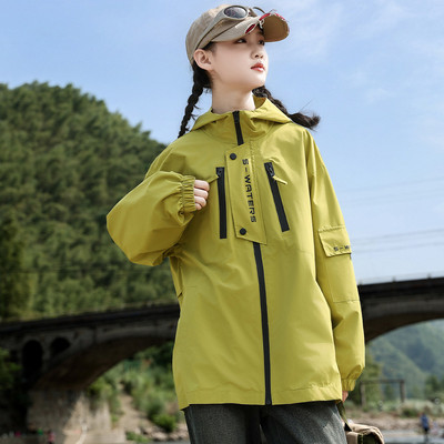 亲子装中性2025春季户外登山风衣
