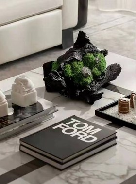 极简装饰样板房艺书籍酒店摆设售楼处道具书摆件书