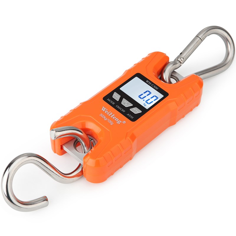 威衡电子秤手提称吊勾秤物流快递秤0kg公斤秤微型便携小电子秤 - 图1