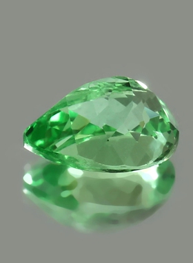 培育蓝宝石 薄荷绿帕拉伊巴蓝绿 拉贡 霓虹蓝水滴梨形 首饰主石