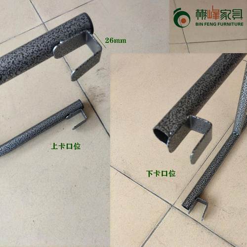 双层床梯子子母床梯子上下铺铁架床梯子订做梯子家用床爬梯员工梯 - 图1