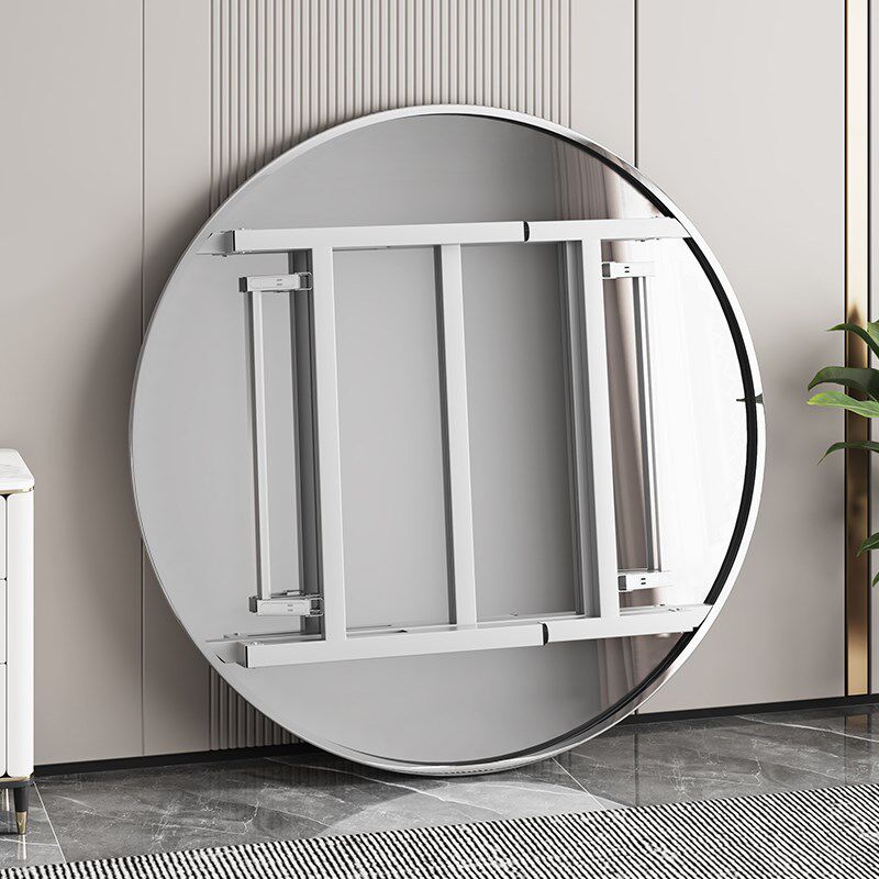 304不锈钢餐桌圆桌折叠桌子家用宿舍出租房酒店吃饭桌桌摆摊便携,淘宝优惠券,粉丝福利购,淘宝优惠卷