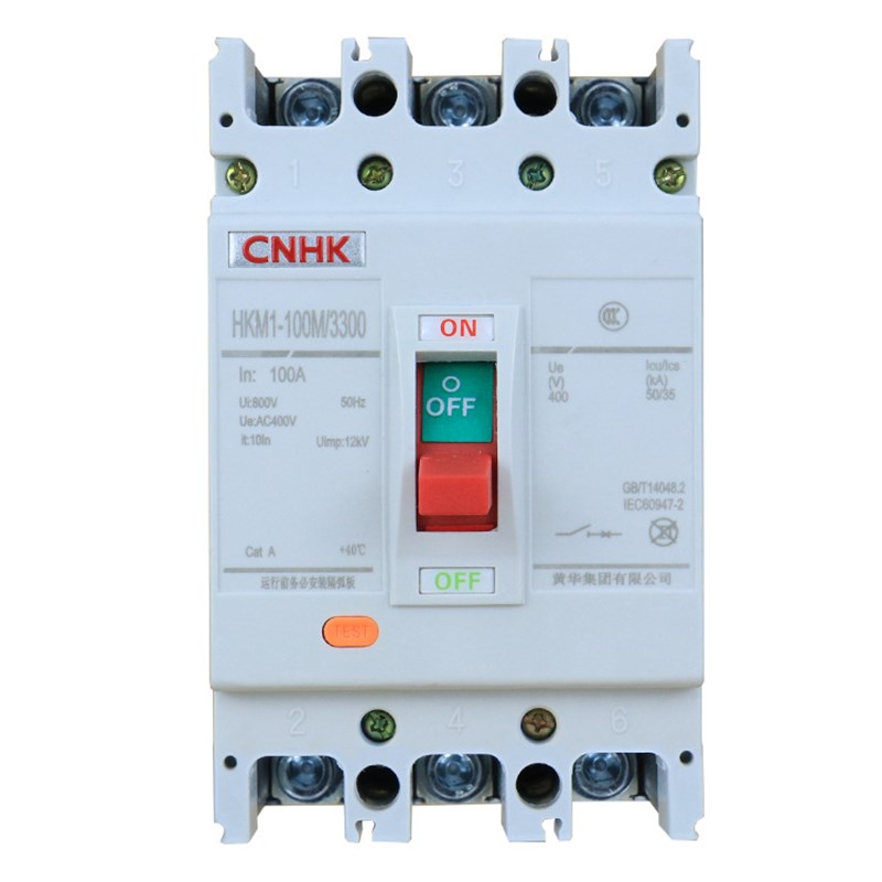 CNHK黄华集团HKM1低压塑壳漏电保护器 3P4P 63A-800A塑壳断路器 - 图2
