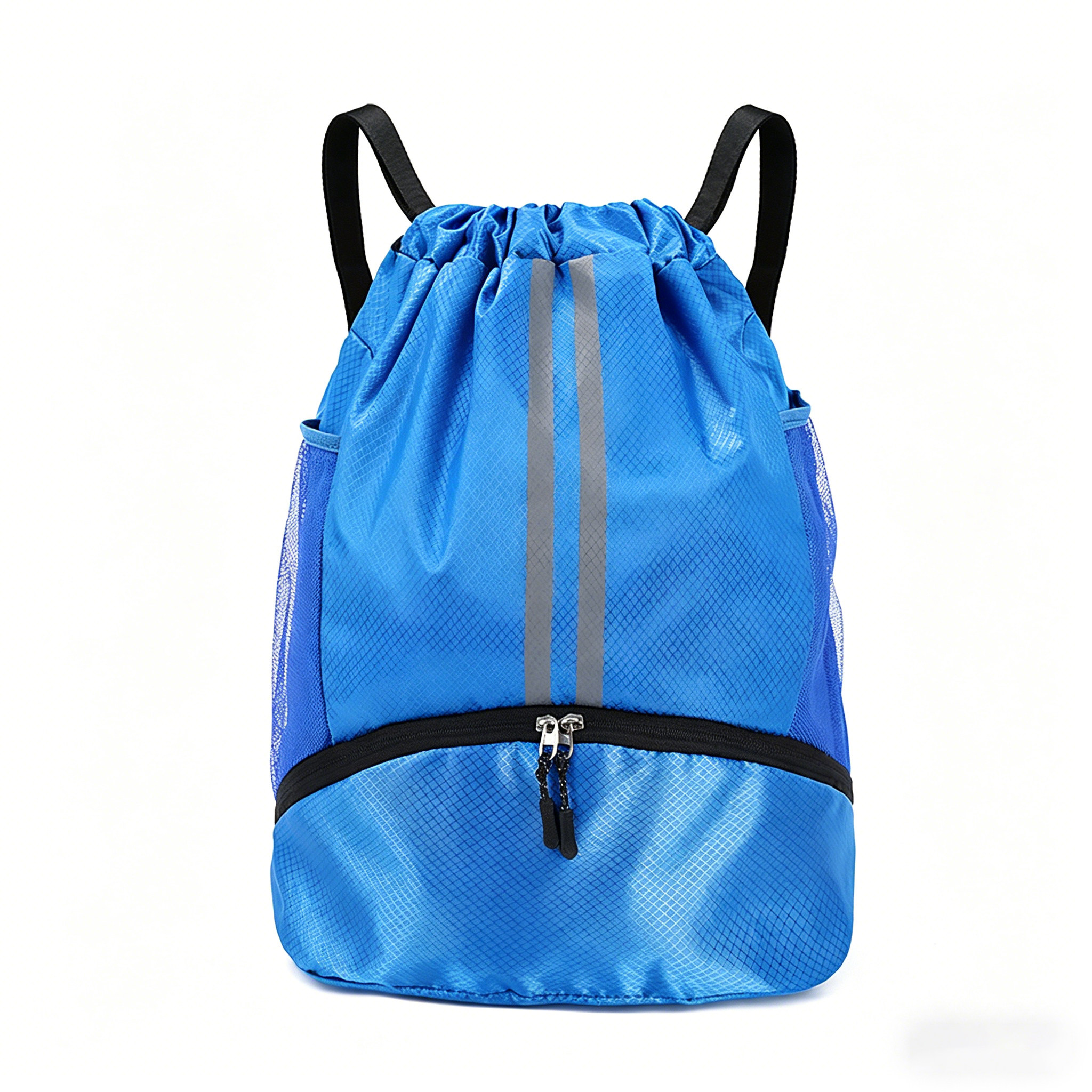 Basketball storage bag, wet and dry separation sports backpack, volleyball large capacity drawstring pocket, backpack, football bag