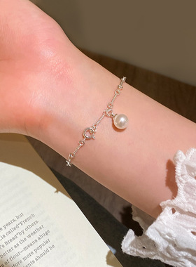 法式温柔甜美精致珍珠手链