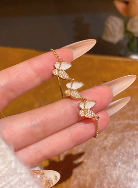韩系简约甜美蝴蝶手链