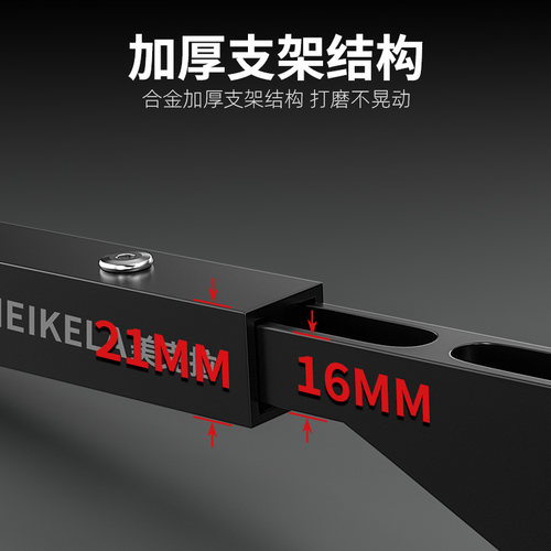 角磨机改装砂带机套装小型砂带机支架砂纸机打磨木头金属磨菜刀机 - 图2