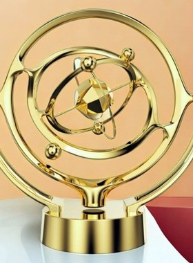 创意混沌摆件永动机不停止永动仪撞球磁悬浮科技摇摆器桌面牛顿摆