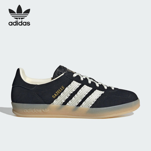 Adidas/阿迪达斯官方正品三叶草女士日常经典户外轻便板鞋JS1412 - 图0