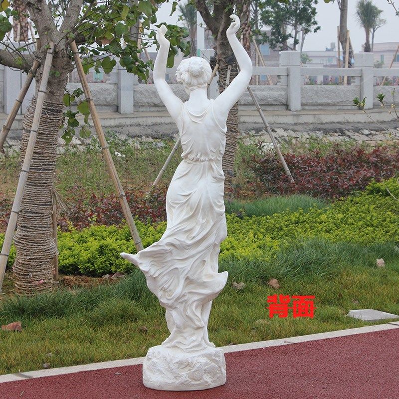 欧式仕女玻璃钢雕像园盆落地酒店庭院人物婚庆景观装饰品,淘宝优惠券,粉丝福利购,淘宝优惠卷