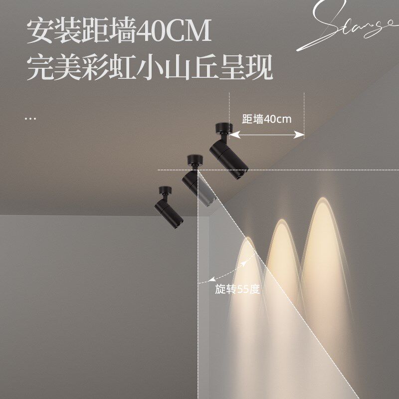 氛围灯度明装吸顶客厅墙面走廊过道玄关壁画日落,淘宝优惠券,粉丝福利购,淘宝优惠卷