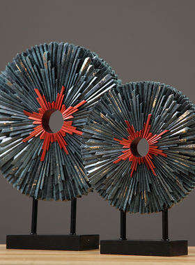 客厅装饰 装饰品创意酒柜装饰品摆件家居玄关办公室新中式简约