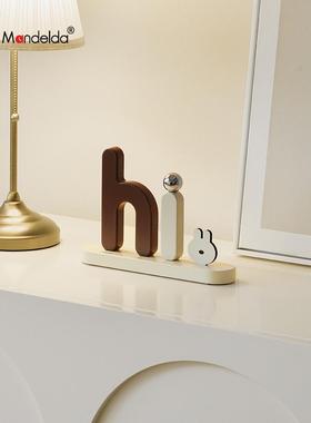 奶油风家居入户玄关电视柜桌面装饰品前台摆件开业礼物新居