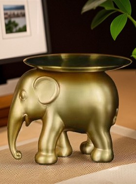 大象钥匙收纳玄关摆件房间改造小物件桌面酒柜装饰品乔迁新居礼品