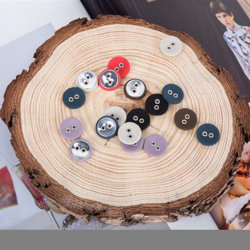 包布两眼扣 百搭西装 女士衬衫连衣裙 外套装饰钮扣 气眼扣,淘宝优惠券,粉丝福利购,淘宝优惠卷