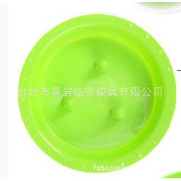 花盆办公桌小花盆多肉花盆南瓜型花盆有出水孔带托盘塑料模具 - 图2