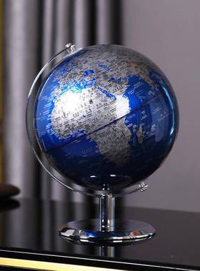 地球摆件工轻奢高档客厅公电视仪柜高级办室高端大气艺术艺装LYU-