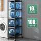 Bathroom balcony toilet basin storage rack toilet side slit storage rack can be movable laundry detergent storage rack