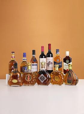 洋酒瓶空瓶摆件装饰品创意仿真红酒瓶子拍照道具高档酒柜轻奢摆设