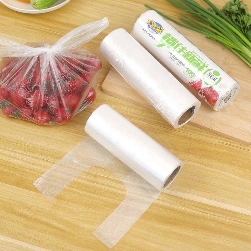 食品级家用挂耳式保鲜袋耳有白色袋官方旗舰店背心式加厚大中小号,淘宝优惠券,粉丝福利购,淘宝优惠卷