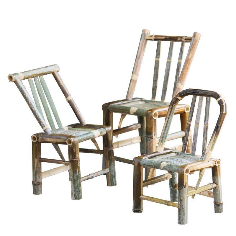 竹椅子靠背椅家用老式竹子椅子手工编织藤椅阳台竹小方凳矮凳,淘宝优惠券,粉丝福利购,淘宝优惠卷