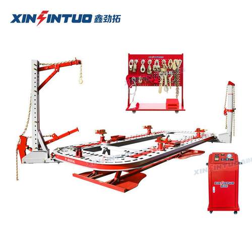 汽车车身大梁校正仪五排钣金车身凹陷修复升降平台厂家供应 - 图1