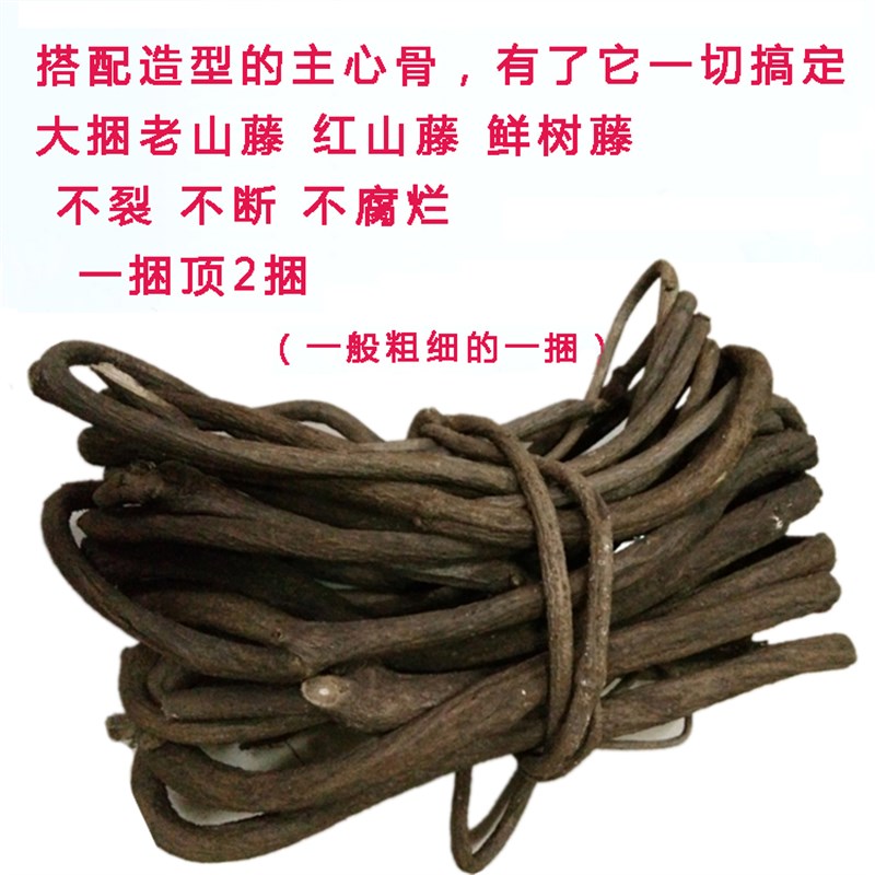 仿真绿植假树叶爬山虎树藤枯藤室内大型树吊顶植物墙装饰藤条藤蔓 - 图0