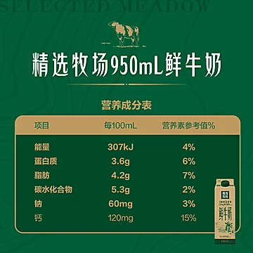 在送2瓶！每日鲜语A2鲜牛奶+牧场鲜奶950ml[7元优惠券]-寻折猪